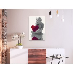 Set pictura pe numere  Angel (Red Heart) 2