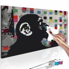 Set pictura pe numere  Thoughtful Monkey