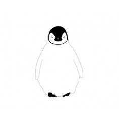 Sticker decorativ Pui de pinguin 2