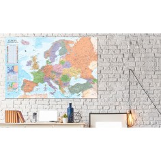 Tablou din plută  World Maps Europe [Cork Map] 2