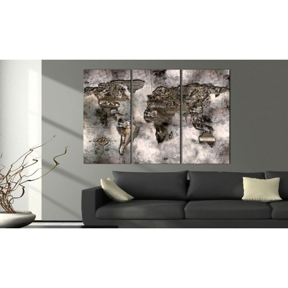 Tablou din plută  Opalescent Map [Cork Map]