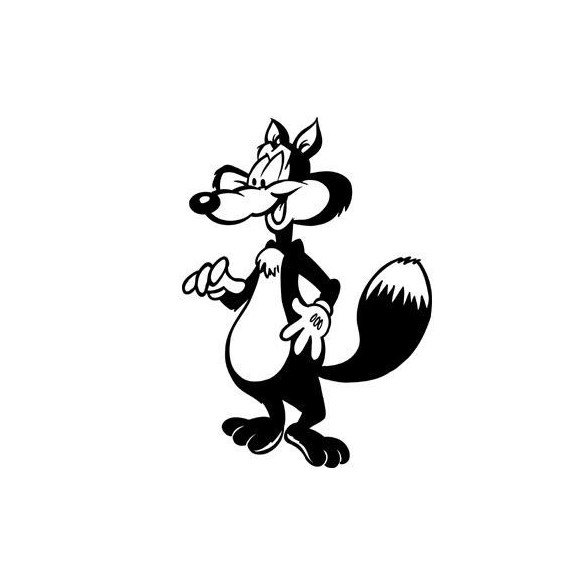 Sticker decorativ Vulpoiul vesel