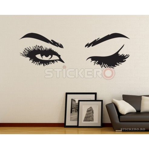 Sticker decorativ New lash, 55x173