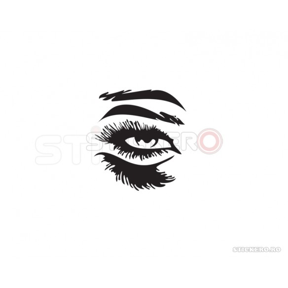 Sticker decorativ New lash, 55x173