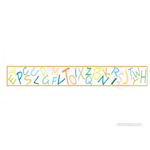 Friza LITERE pentru scoli si gradinite