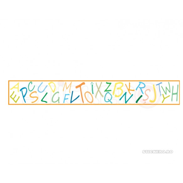 Friza LITERE pentru scoli si gradinite