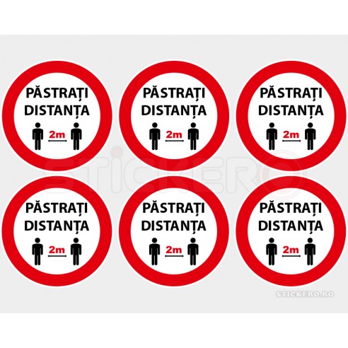 Stickere de protectie covid-19 - Pastrati...