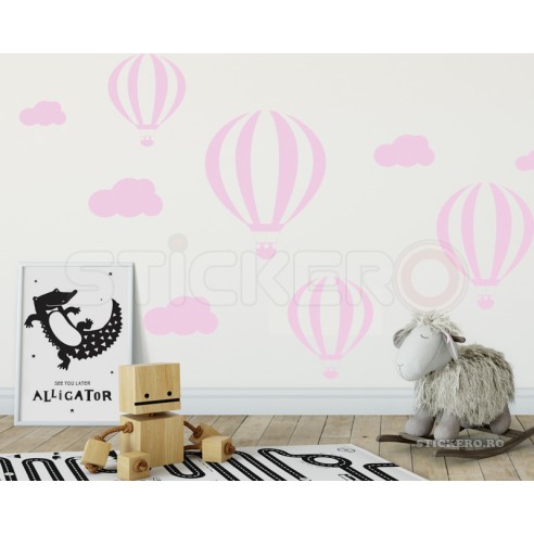 Sticker pentru copii  Baloane cu aer