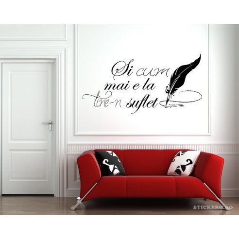 Sticker pentru cabinete psihologice - Cum mai e...