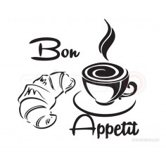 Sticker decorativ Bon Appetit 2