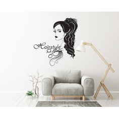Sticker pentru frizerie/ coafura HairStyle