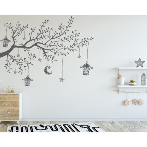 Copacel pentru noapte buna- Stickero,150x120 cm