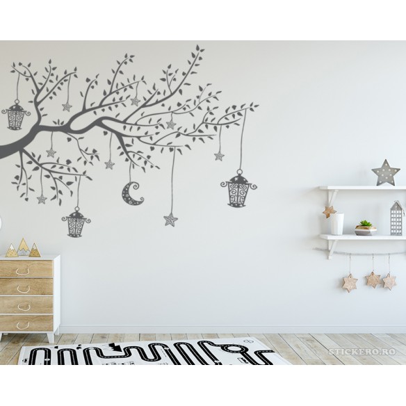 Copacel pentru noapte buna- Stickero,150x120 cm