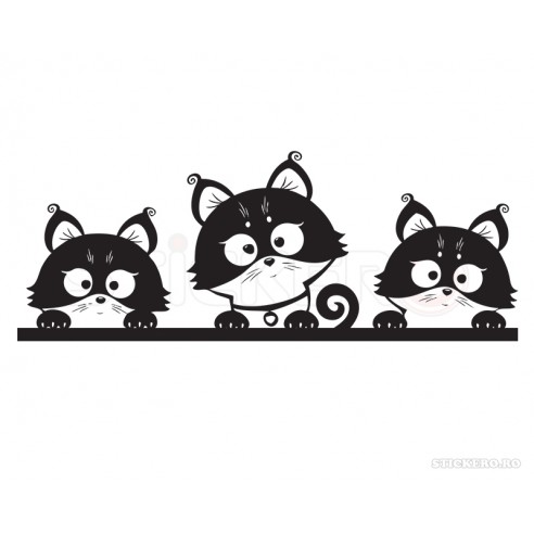 Sticker -Little cats