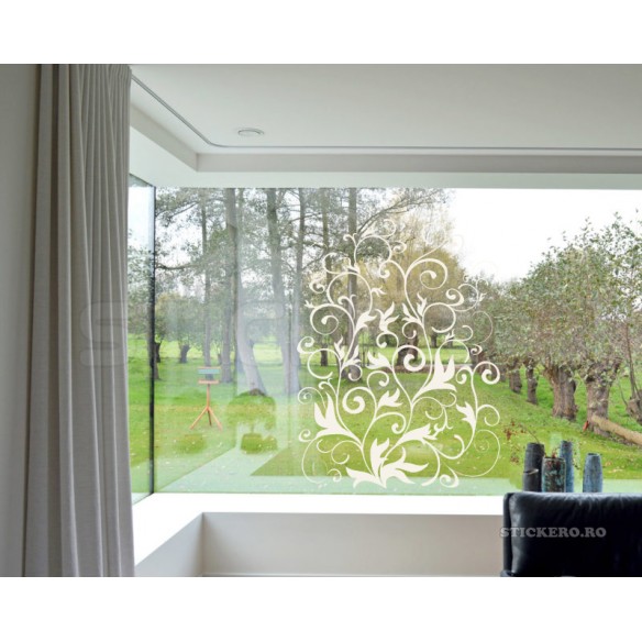 Sticker decorativ Floralia,  85x120cm