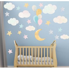 Sticker pentru copii-Norisori pentru vise placute