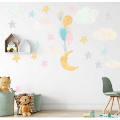 Sticker pentru copii-Norisori pentru vise placute 2