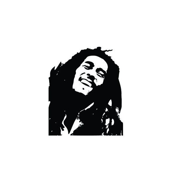 Sticker decorativ Bob Marley