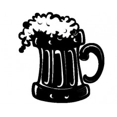 Sticker decorativ Halba de bere 2