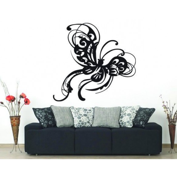 Sticker decorativ Fluturas Pastelat