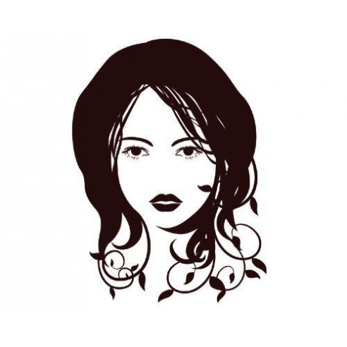 Sticker decorativ Natural Girl