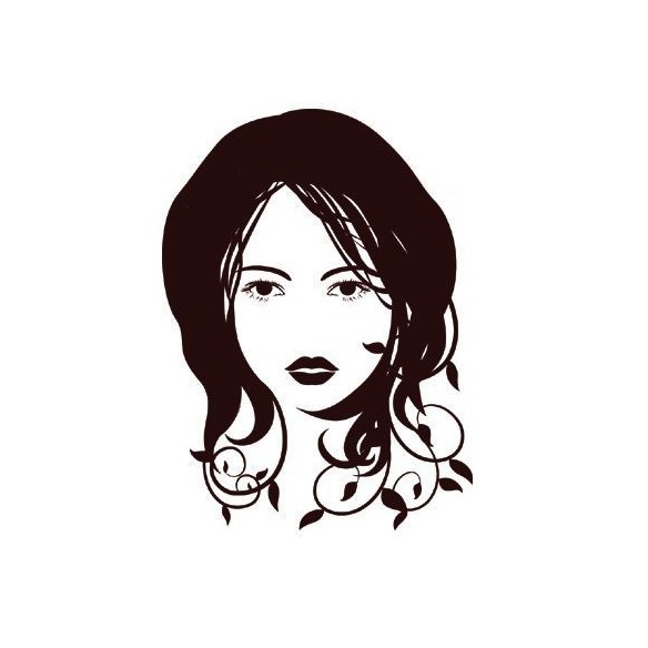 Sticker decorativ Natural Girl