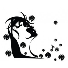 Sticker decorativ Fata Visatoare 2