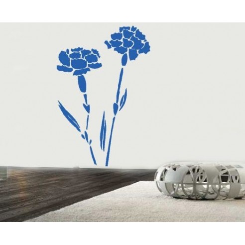 Sticker decorativ Garofite