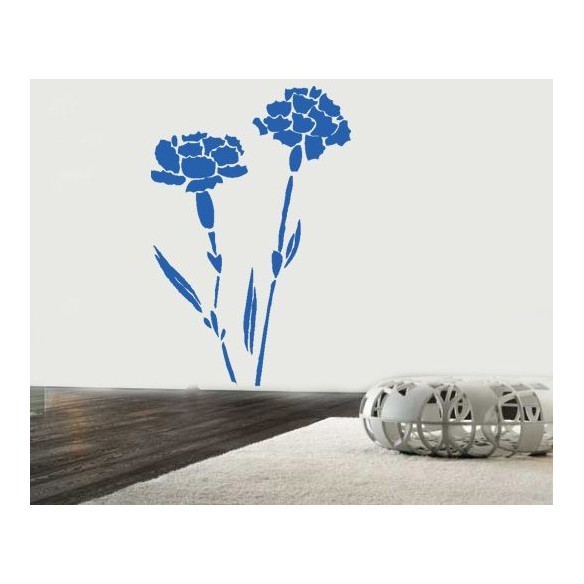 Sticker decorativ Garofite