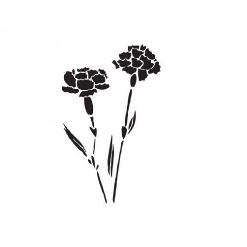 Sticker decorativ Garofite