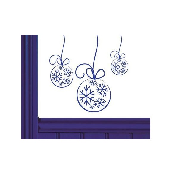 Sticker decorativ Decor cu globulet