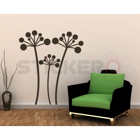 Sticker decorativ Floare de piatra