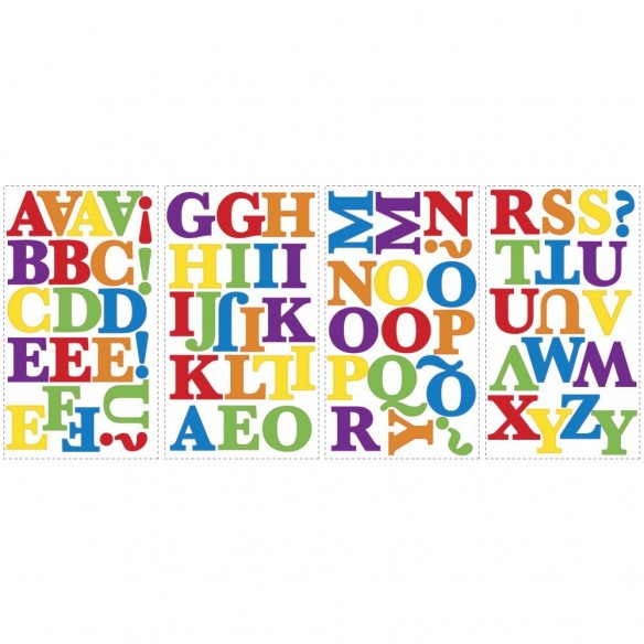 Sticker educativ Litere-pentru texte personalizate