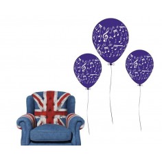 Sticker decorativ Balon muzical