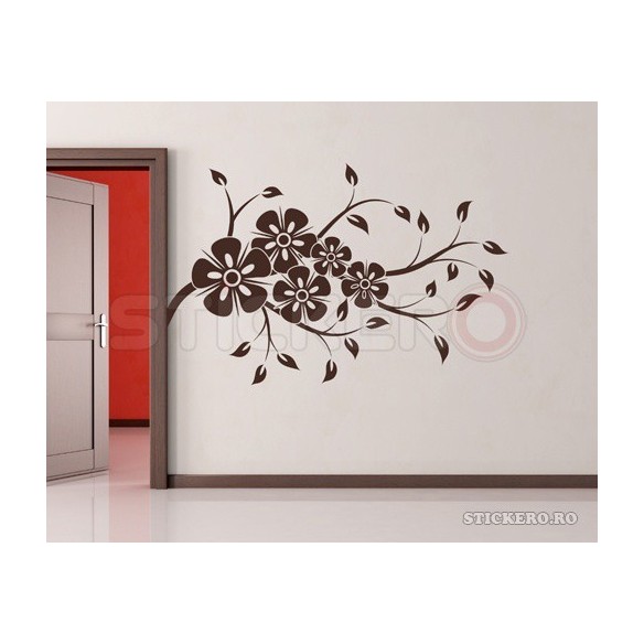 Sticker de perete Crenguta florala