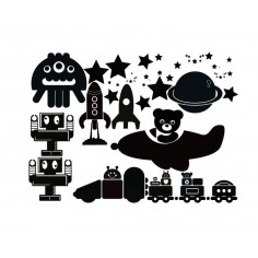 Sticker decorativ Decor pentru baieti 2