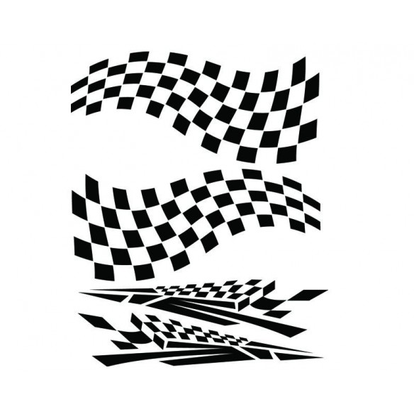 Sticker auto Racing