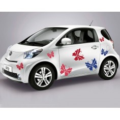 Sticker auto Fluturi set 1