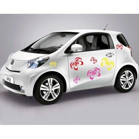 Sticker auto Fluturi set 2