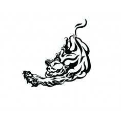 sticker auto Tribal Power 2