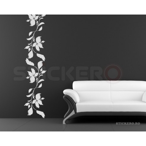 Coloana florala 4 - sticker decorativ