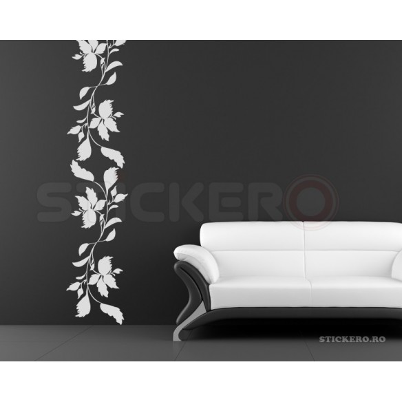 Coloana florala 4 - sticker decorativ