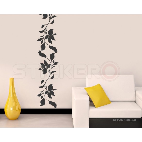 Coloana florala 4 - sticker decorativ