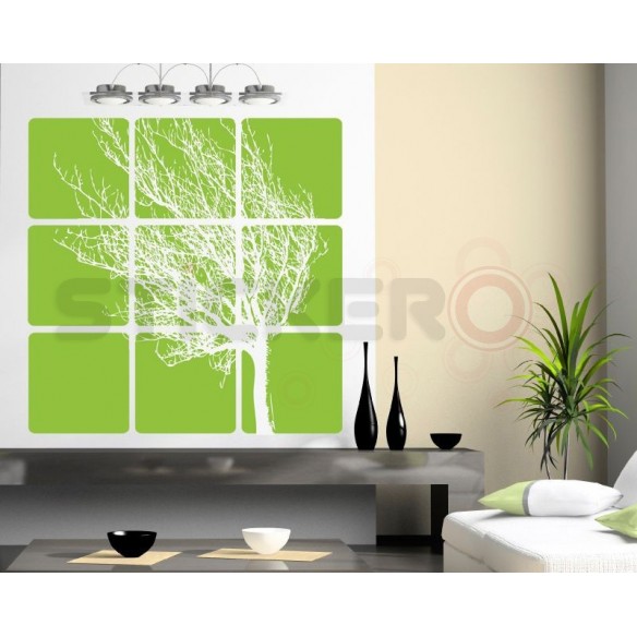 Sticker decorativ Tablou Copac