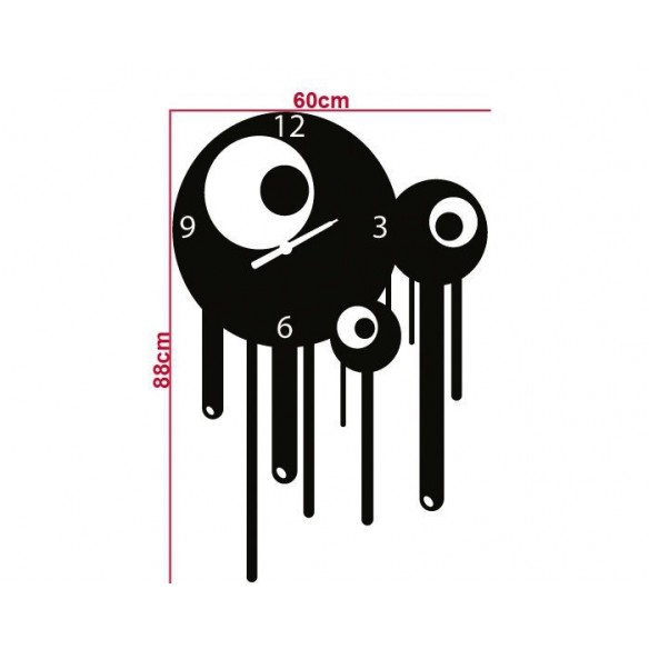 Sticker decorativ Timpul curge