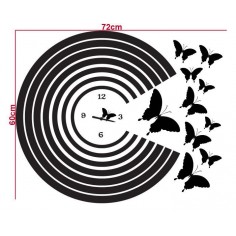 Sticker decorativ Timpul zboara 2