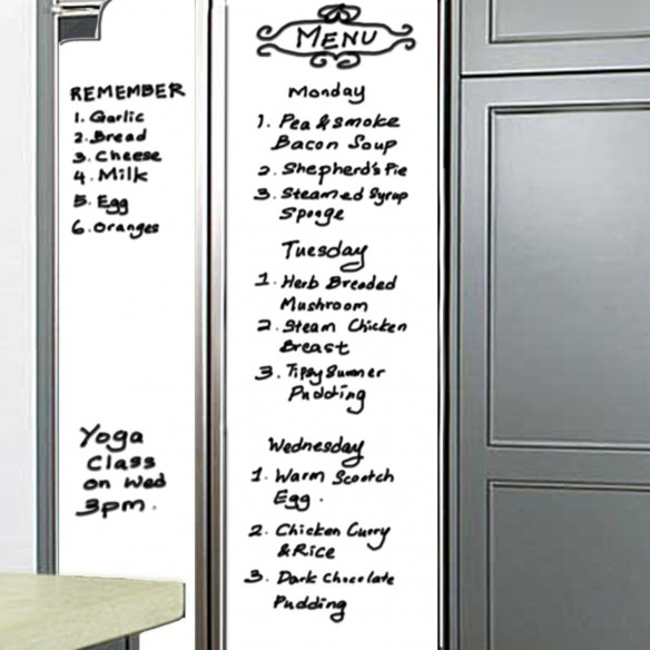 Sticker Blackboard - Alb