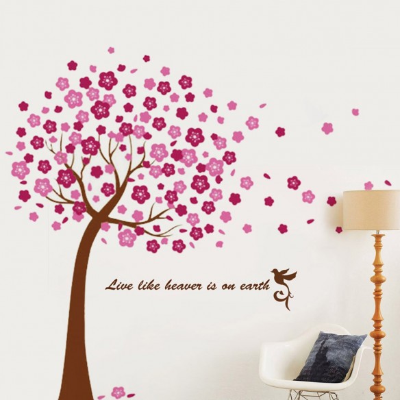Sticker Huge Pink Tree