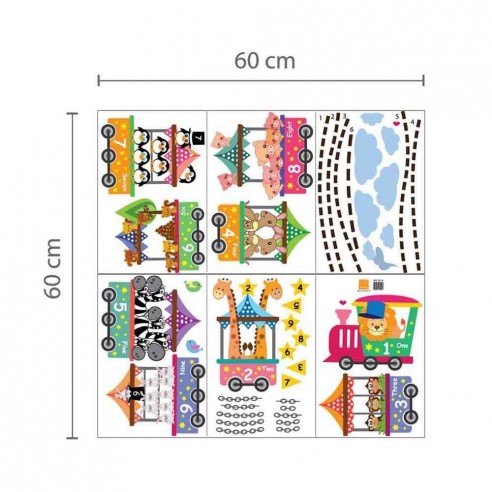 Sticker Circus Number