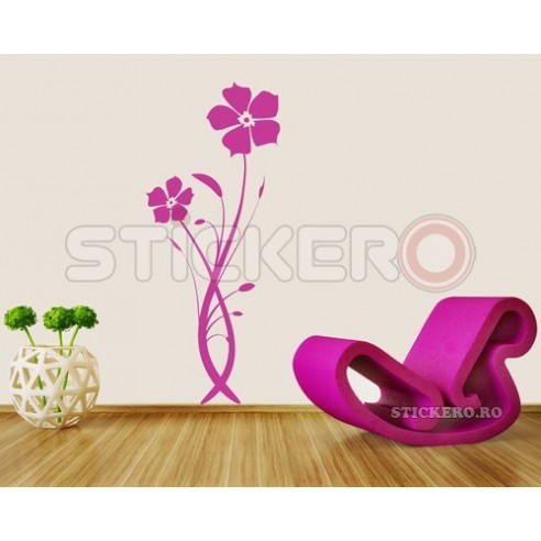 Sticker decorativ Floare Gratioasa